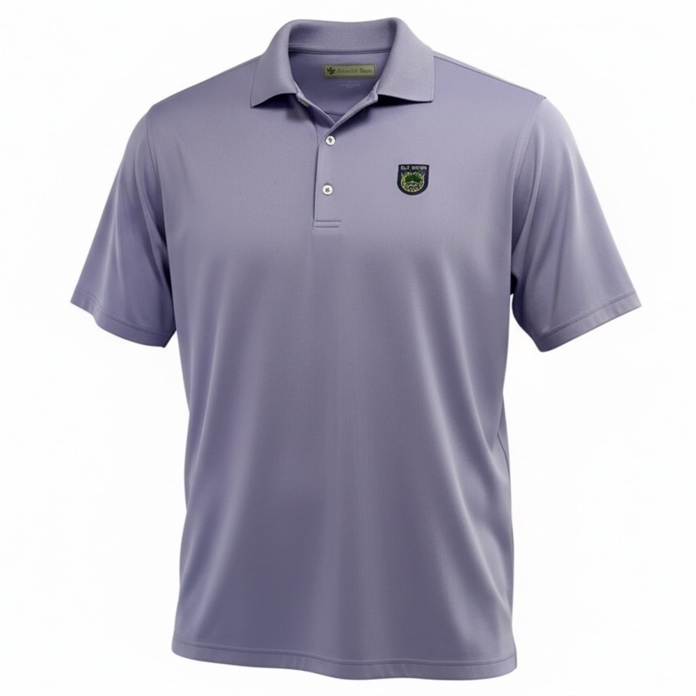 Donald Ross / Elk River CC Mens Medium Purple Performance Golf Polo Shirt (N19)
